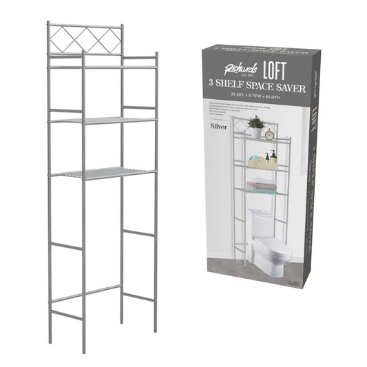 Three-Tier Over the Toilet Space Saver