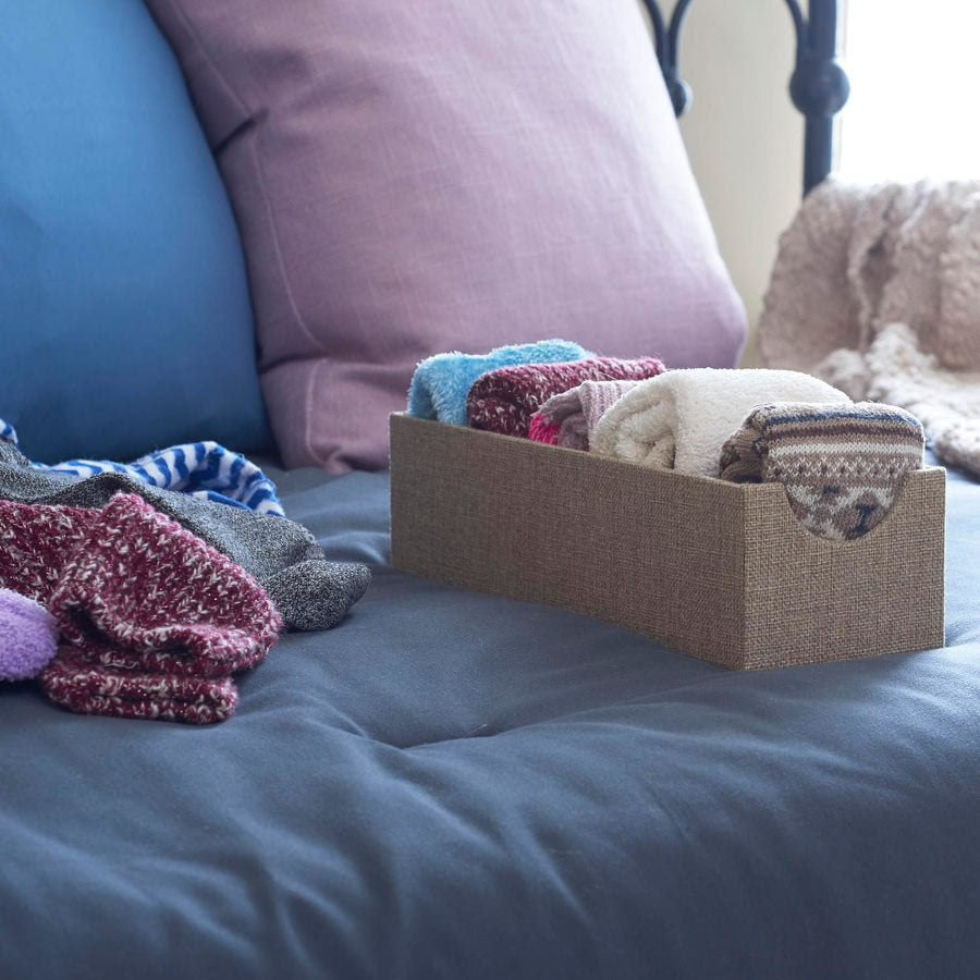 Narrow Drawer Organizer Box