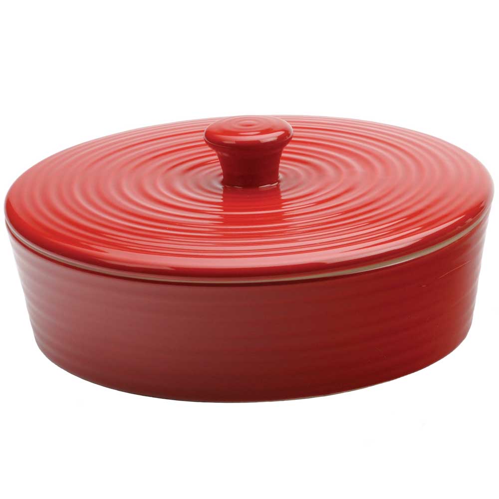 Stoneware Tortilla Warmer - Red