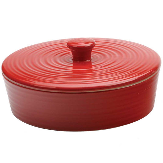Stoneware Tortilla Warmer - Red